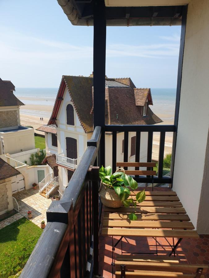 M2M Studio Magnifique Vue Mer - Avec Balcon - Les Pieds Dans L Eau! ブロンヴィル・シュル・メール エクステリア 写真
